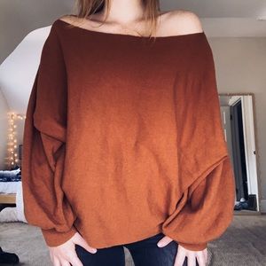 Slouchy Off the shoulder sweater